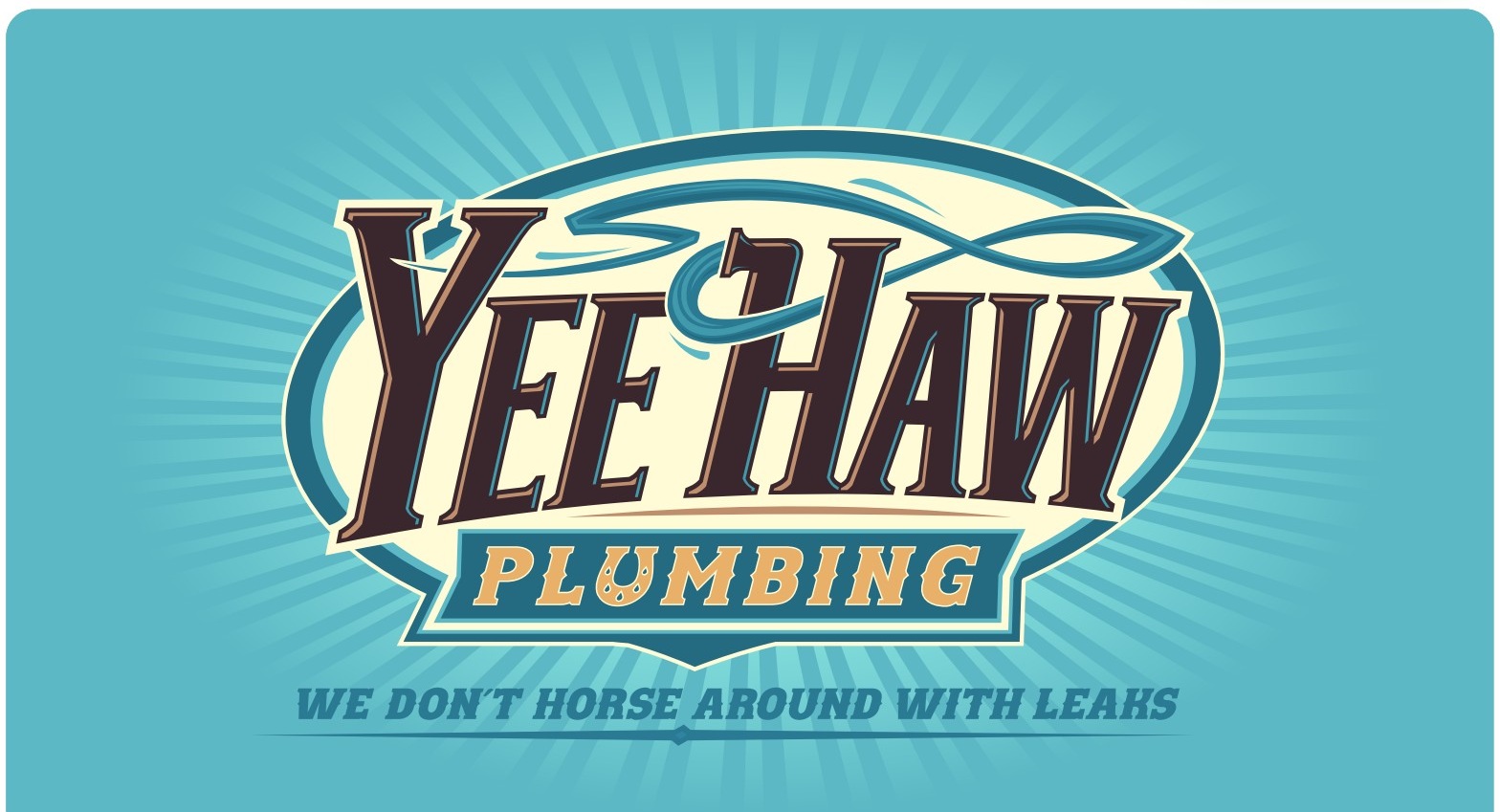 Official Yee Haw Plumbing logo